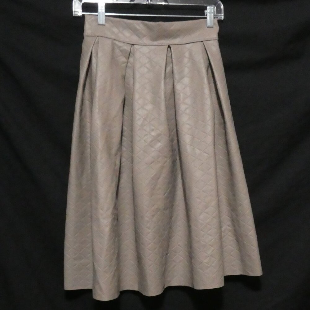 Handmade Diamond Stitched Skirt | Zip-Up Back | 12.5 inch measured waist